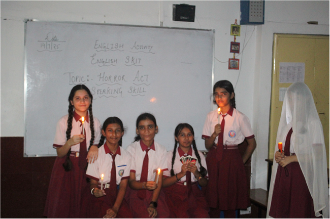 English Skit - Horror Act (Class 8 B)