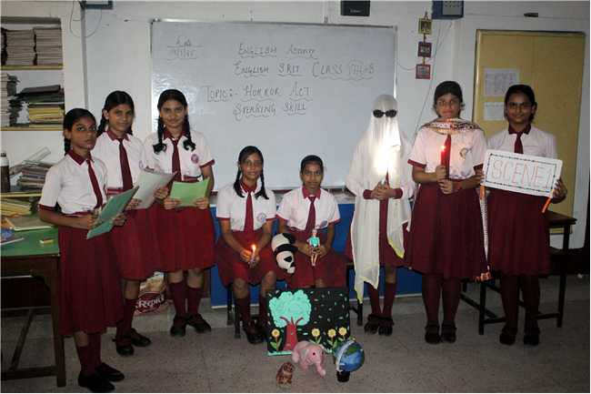 English Skit - Horror Act (Class 8 B)