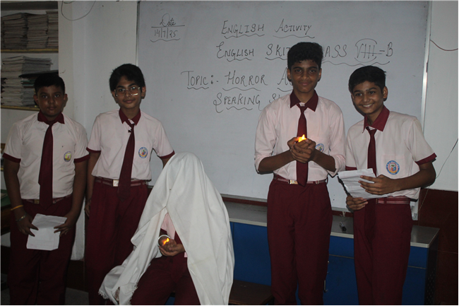 English Skit - Horror Act (Class 8 B)