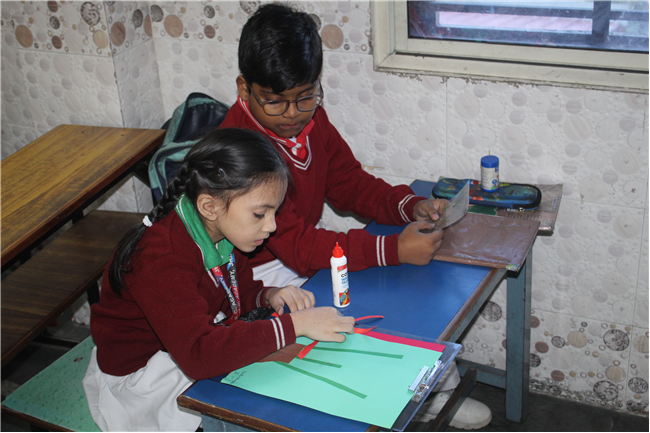 Flower Making Activity - Class 2