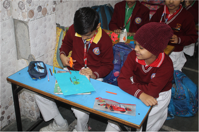 Flower Making Activity - Class 2