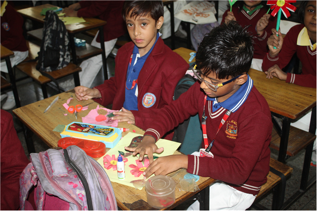 Flower Making Activity - Class 2