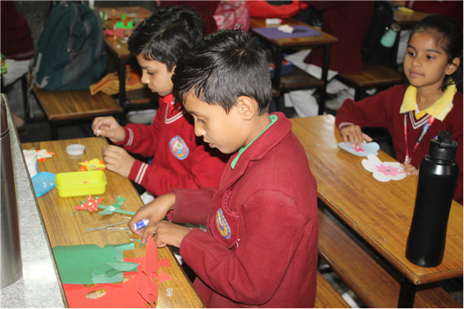 Flower Making Activity - Class 2