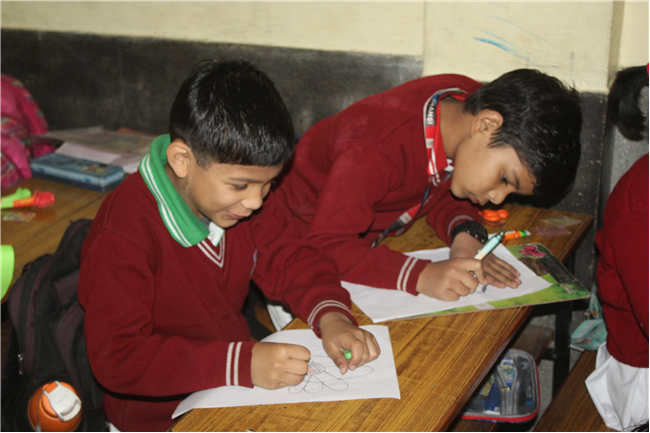 Flower Making Activity - Class 2