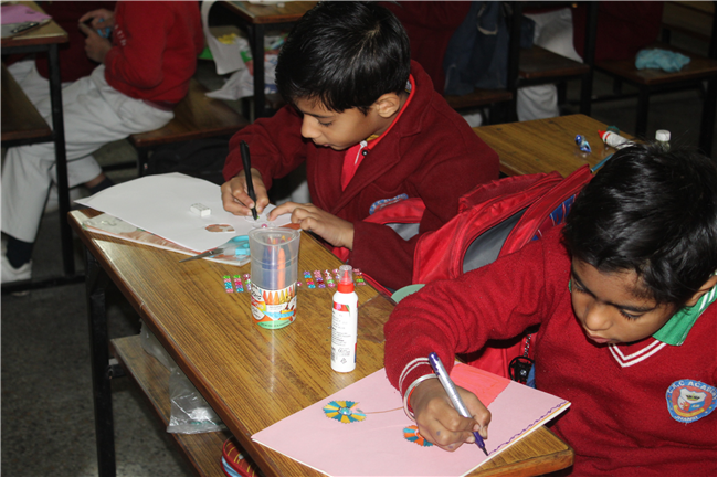 Flower Making Activity - Class 2