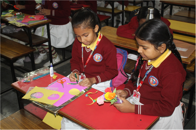 Flower Making Activity - Class 2