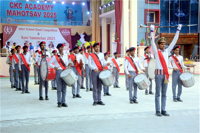 CKC Academy Mahotsav 2025 - Band Competition & Kavi Sammelan