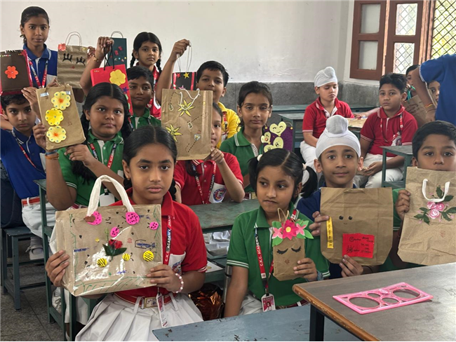 Say No To Plastic - Class 4 B & D