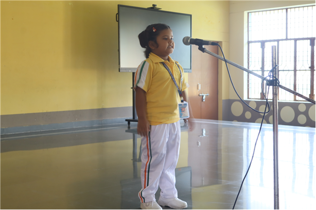 POEM RECITATION COMPETITION (CLASS NUR TO 2)