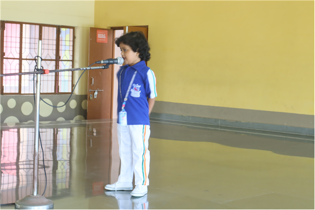 POEM RECITATION COMPETITION (CLASS NUR TO 2)