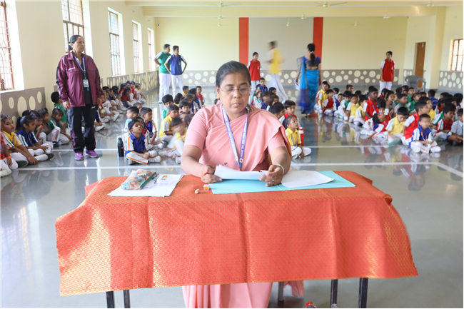 POEM RECITATION COMPETITION (CLASS NUR TO 2)