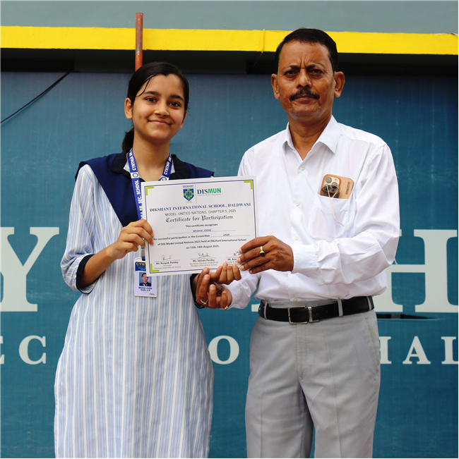 DISMUN Award Ceremony - 2025