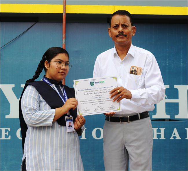 DISMUN Award Ceremony - 2025