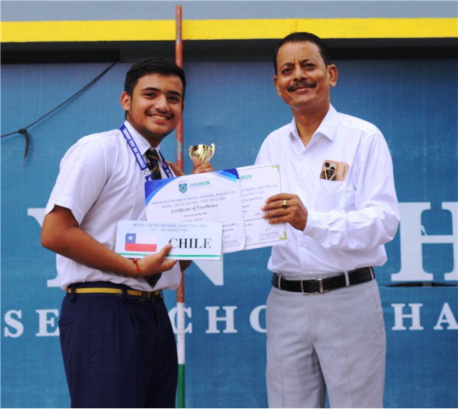 DISMUN Award Ceremony - 2025