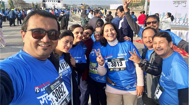 Sankalp Run 3.0 at Indira Gandhi Stadium