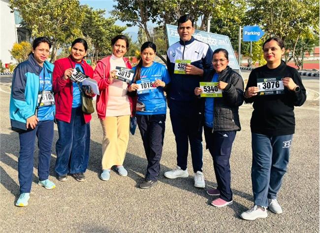 Sankalp Run 3.0 at Indira Gandhi Stadium