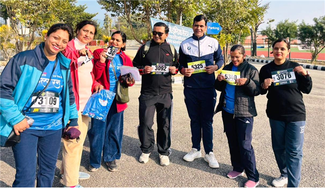 Sankalp Run 3.0 at Indira Gandhi Stadium