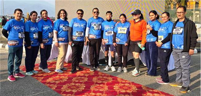 Sankalp Run 3.0 at Indira Gandhi Stadium