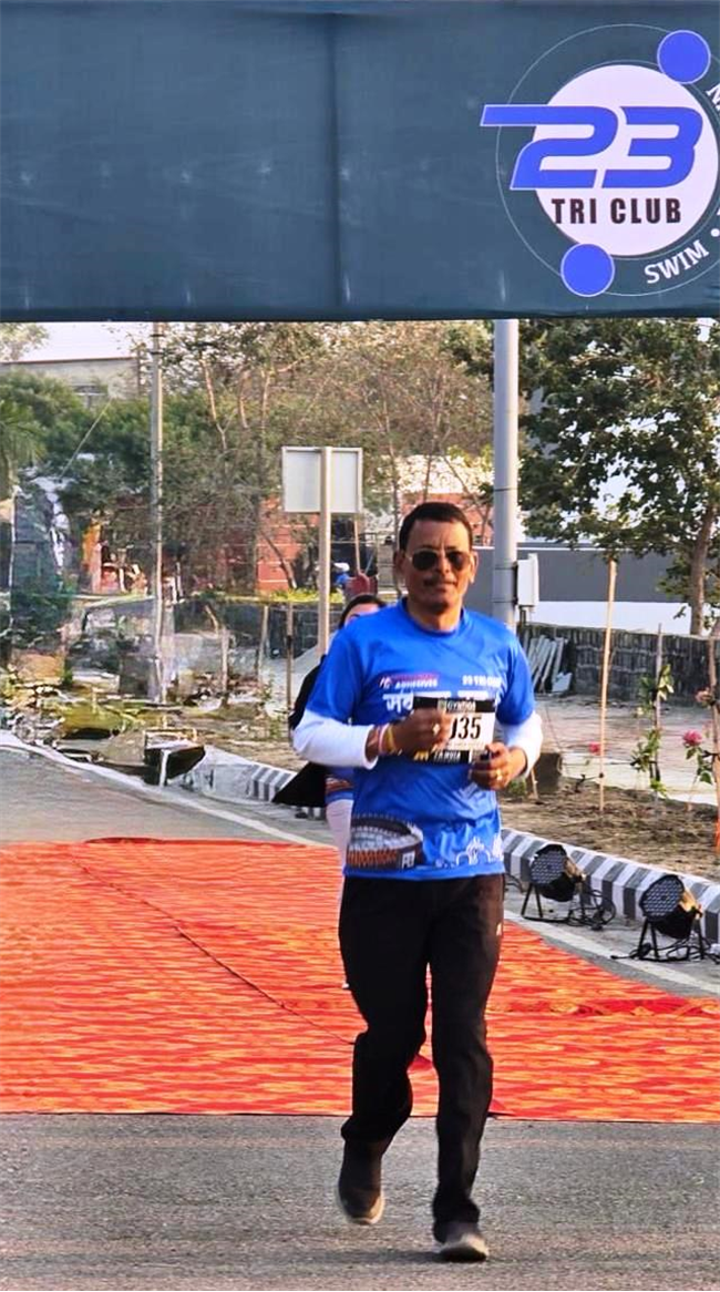 Sankalp Run 3.0 at Indira Gandhi Stadium