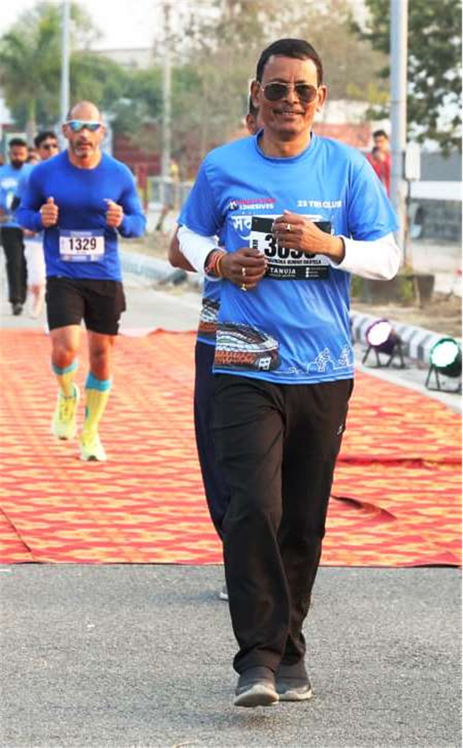 Sankalp Run 3.0 at Indira Gandhi Stadium