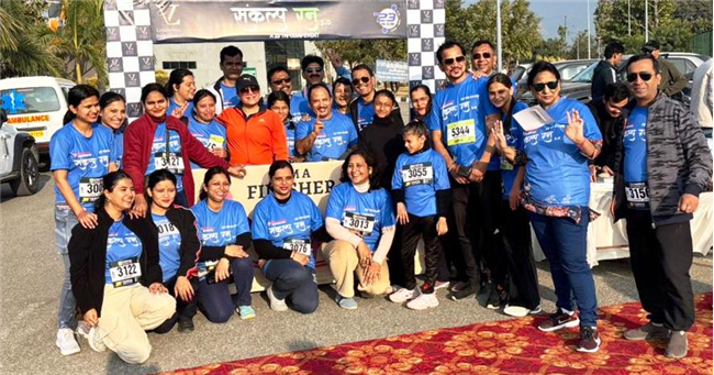 Sankalp Run 3.0 at Indira Gandhi Stadium