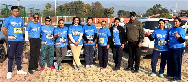 Sankalp Run 3.0 at Indira Gandhi Stadium