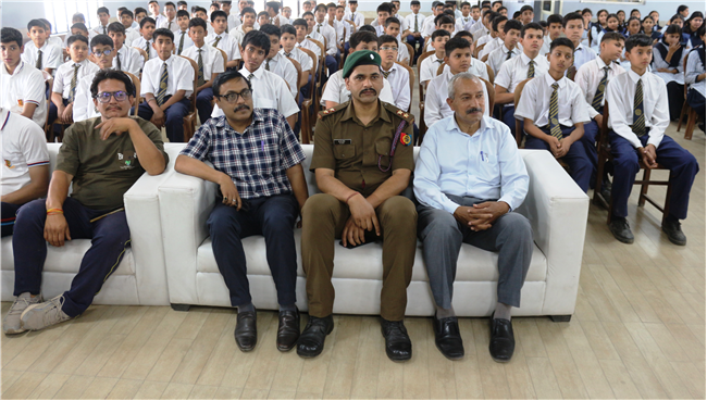 Mock Drill Demonstration for students of Class IX and above - 9TH mAY, 2025