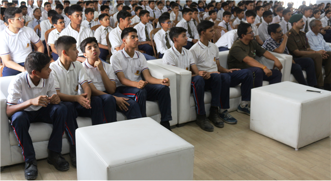 Mock Drill Demonstration for students of Class IX and above - 9TH mAY, 2025