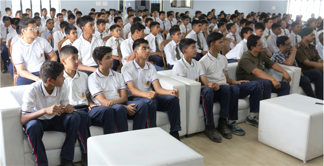 Mock Drill Demonstration for students of Class IX and above - 9TH mAY, 2025