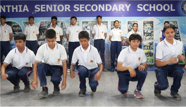 Mock Drill Demonstration for students of Class IX and above - 9TH mAY, 2025