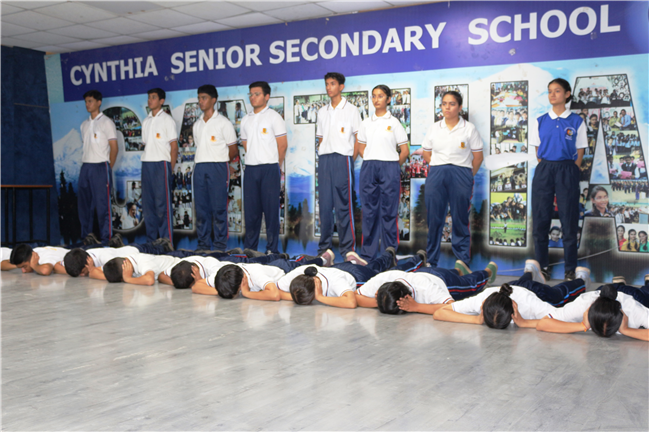 Mock Drill Demonstration for students of Class IX and above - 9TH mAY, 2025