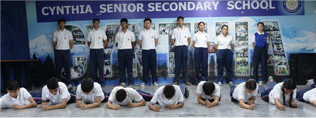 Mock Drill Demonstration for students of Class IX and above - 9TH mAY, 2025