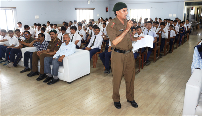 Mock Drill Demonstration for students of Class IX and above - 9TH mAY, 2025