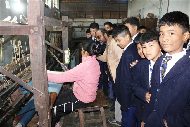 An Educational Visit to Woollen Handloom - 04-12-2025