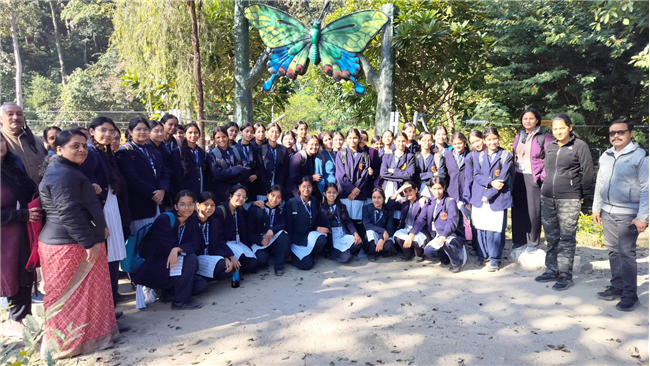 An Educational trip to the Nandhaur Wildlife Sanctuary - Class X
