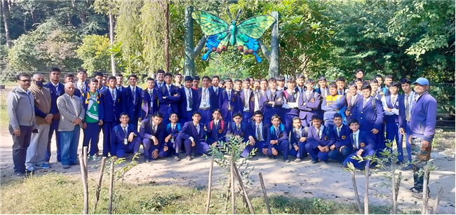 An Educational trip to the Nandhaur Wildlife Sanctuary - Class X