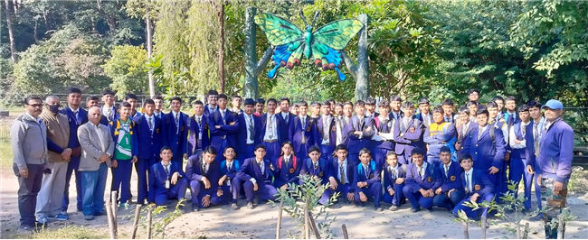 An Educational trip to the Nandhaur Wildlife Sanctuary - Class X