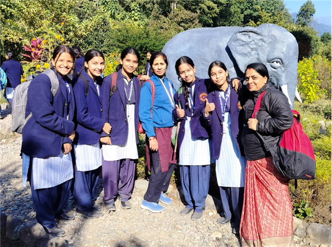 An Educational trip to the Nandhaur Wildlife Sanctuary - Class X