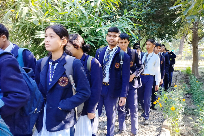 An Educational trip to the Nandhaur Wildlife Sanctuary - Class X