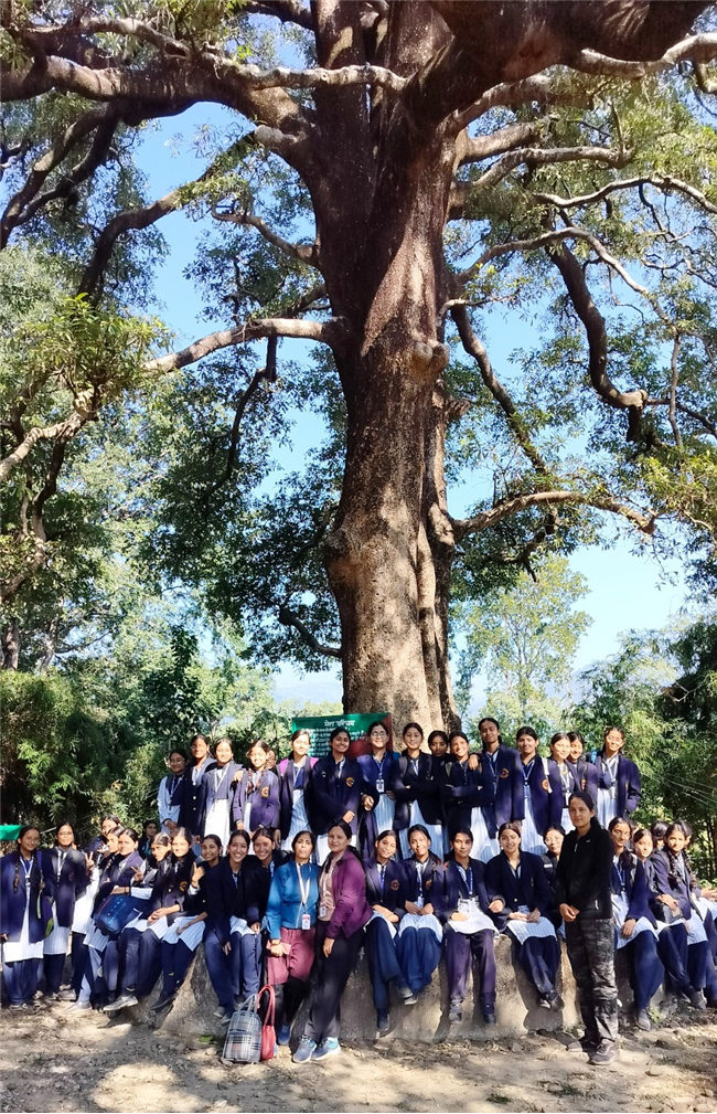 An Educational trip to the Nandhaur Wildlife Sanctuary - Class X