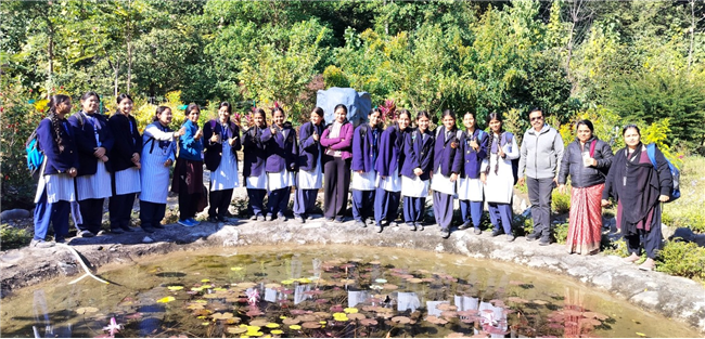 An Educational trip to the Nandhaur Wildlife Sanctuary - Class X