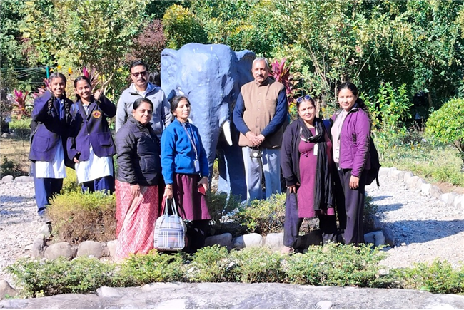 An Educational trip to the Nandhaur Wildlife Sanctuary - Class X