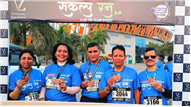Sankalp Run 3.0 at Indira Gandhi Stadium