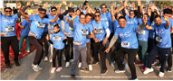 Sankalp Run 3.0 at Indira Gandhi Stadium