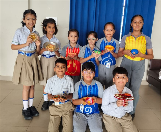 Diya Decoration and Stick Puppets Making
