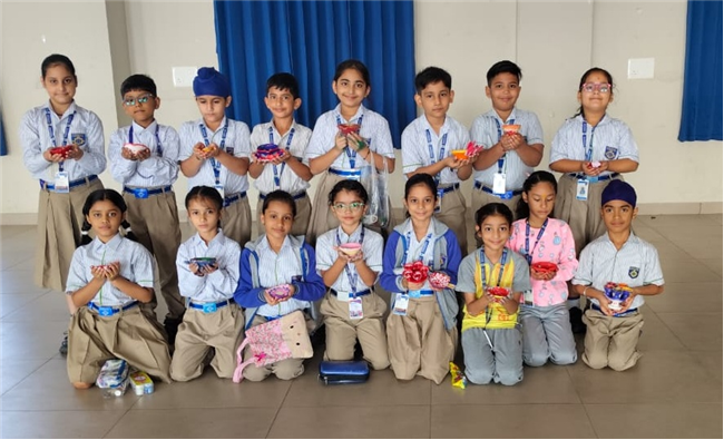 Diya Decoration and Stick Puppets Making