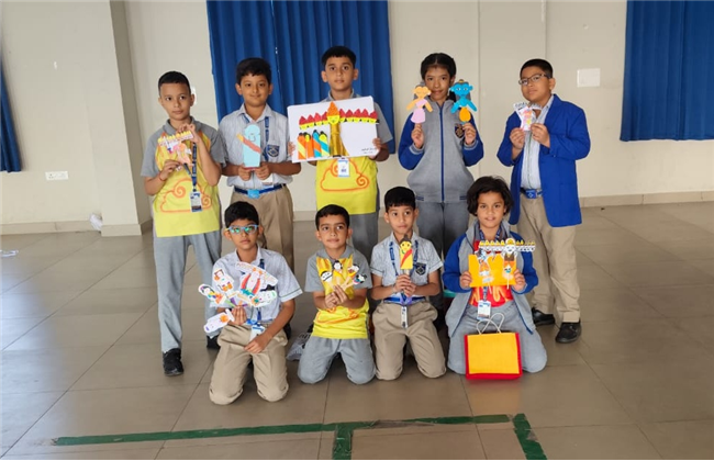Diya Decoration and Stick Puppets Making