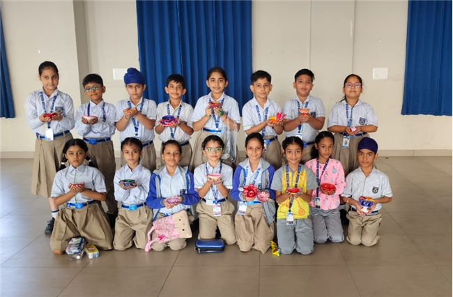 Diya Decoration and Stick Puppets Making