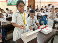 Class II organised “First Aid Box Making Activity”