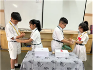 Class II organised “First Aid Box Making Activity”